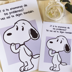 Snoopy inspiracional