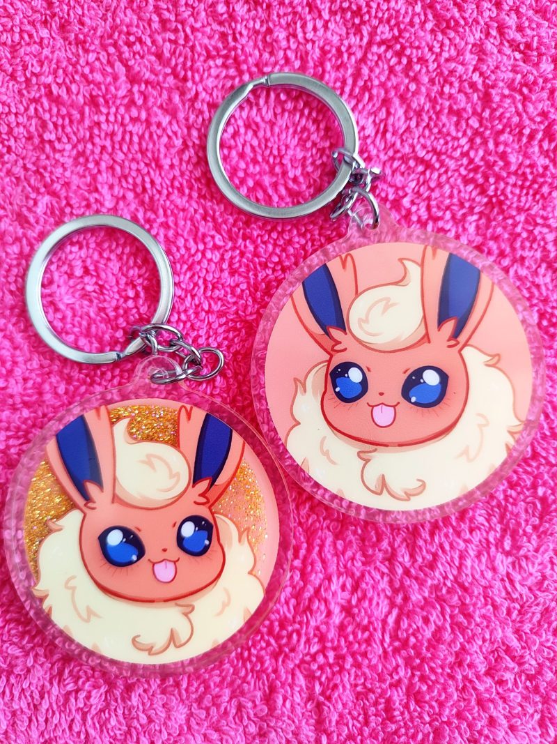 Llaveros Glitter Eeveelutions - Imagen 2