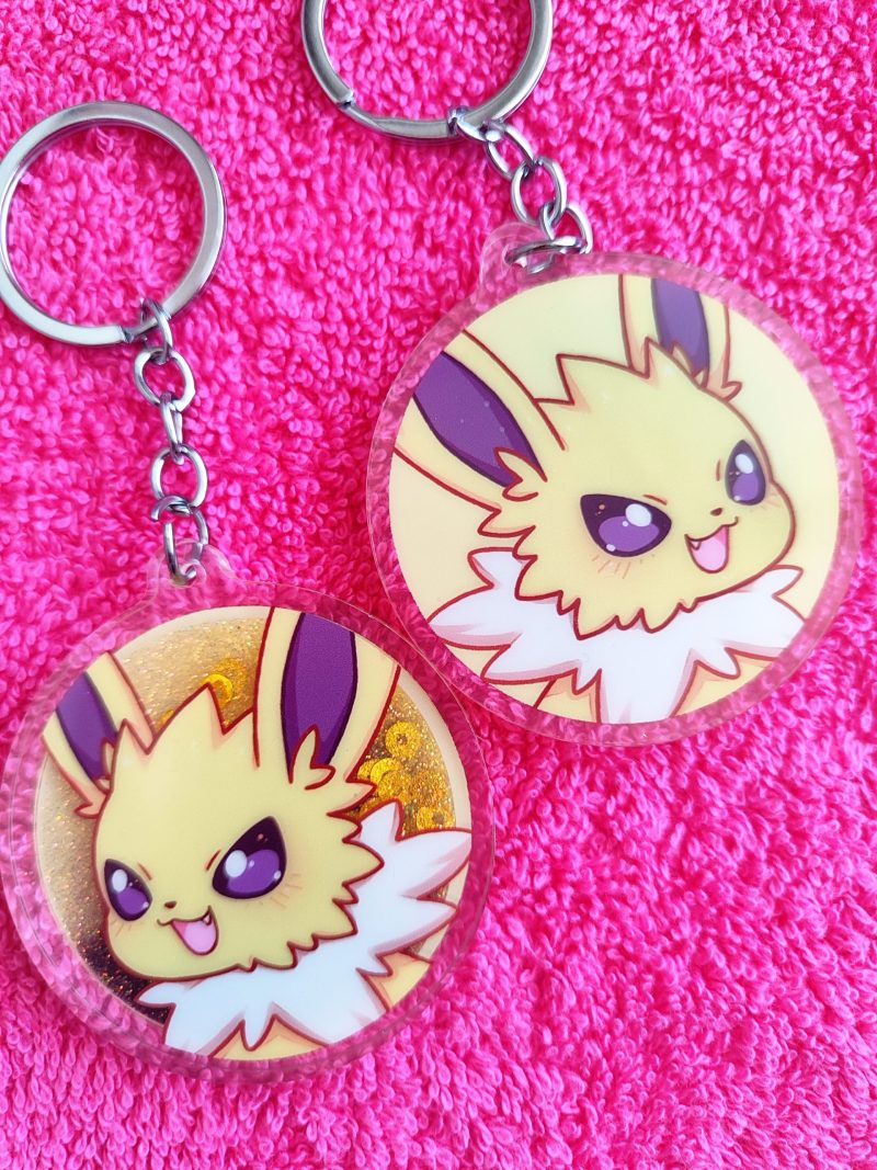 Llaveros Glitter Eeveelutions - Imagen 3