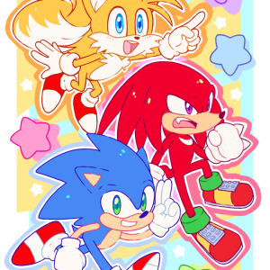 Sonic, Tails y Knuckles